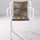 ghế nhựa đan dây