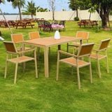 Bộ bàn ghế sân vườn LU1025T + Ghế LU1041C