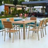 Bộ bàn ghế sân vườn LU1025T  + Ghế LU1056C