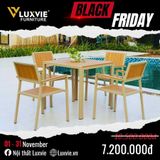 Bộ bàn ghế sân vườn DPBV20C2 + Ghế DPAV11A