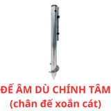 Ô DÙ TRÒN NHÔM QT12 CAO CẤP CHUYÊN DÙNG VÙNG BIỂN