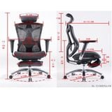 Ghế công thái học Sihoo V1 có gác chân