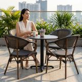 Bộ bàn ghế sân vườn LU3014 + Ghế LU3005C