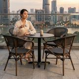 Bộ bàn ghế sân vườn LU3014 + Ghế LU3005C