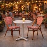 Bộ bàn ghế cafe ngoài trời LU3014 + Ghế LU3006C