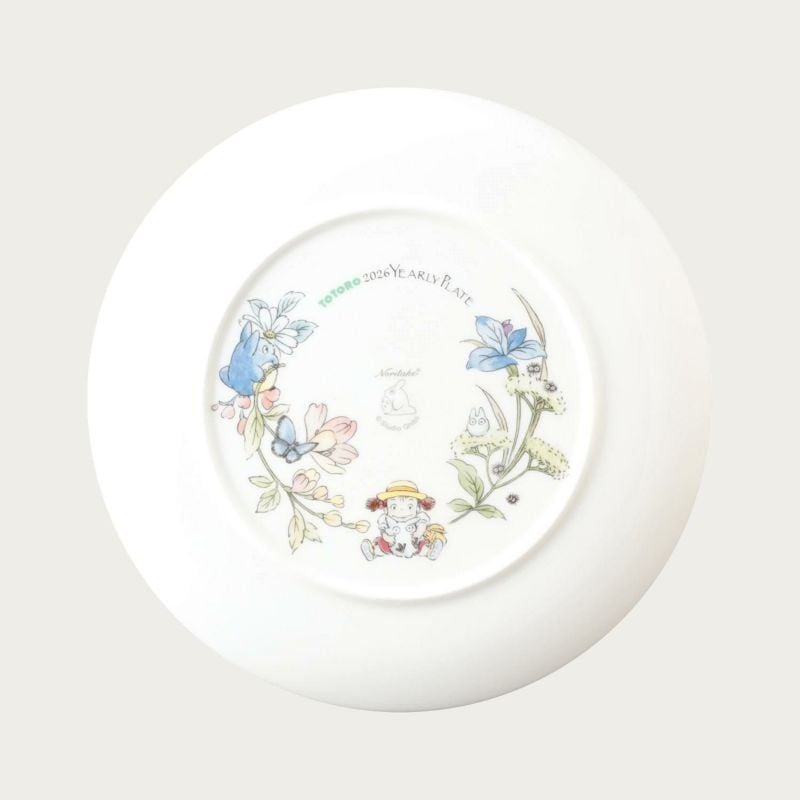  Đĩa tròn cỡ vừa Coupe đường kính 23,2cm sứ xương phiên bản 2026 | Totoro N-488L - Y50116A 