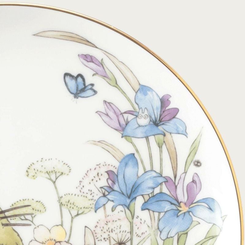  Đĩa tròn cỡ vừa Coupe đường kính 23,2cm sứ xương phiên bản 2026 | Totoro N-488L - Y50116A 