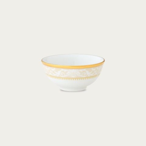  Bát (chén) 10,7cm dung tích 220ml đựng nước chấm, soup sứ trắng | Glendonald Gold 1712L - 91482 