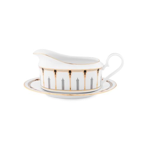  Bình (hũ) đựng nước xốt dung tích 500ml kèm đĩa lót | Empire Gold 1786L - 91048 