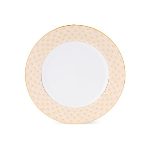  Đĩa tròn cỡ vừa đường kính 21cm sứ trắng | Trocadero Gold 1787L - 91011 