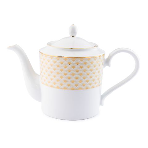  Ấm trà (bình trà) dung tích 1.500ml sứ trắng | Trocadero Gold 1787L - 91023 