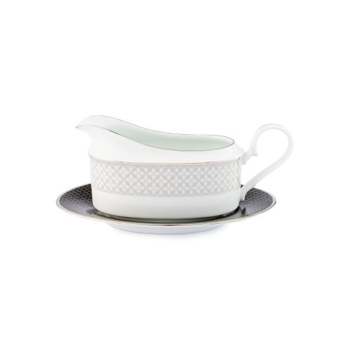  Bình (hũ) đựng nước xốt dung tích 500ml kèm đĩa lót | City Table 1788L - 91048 