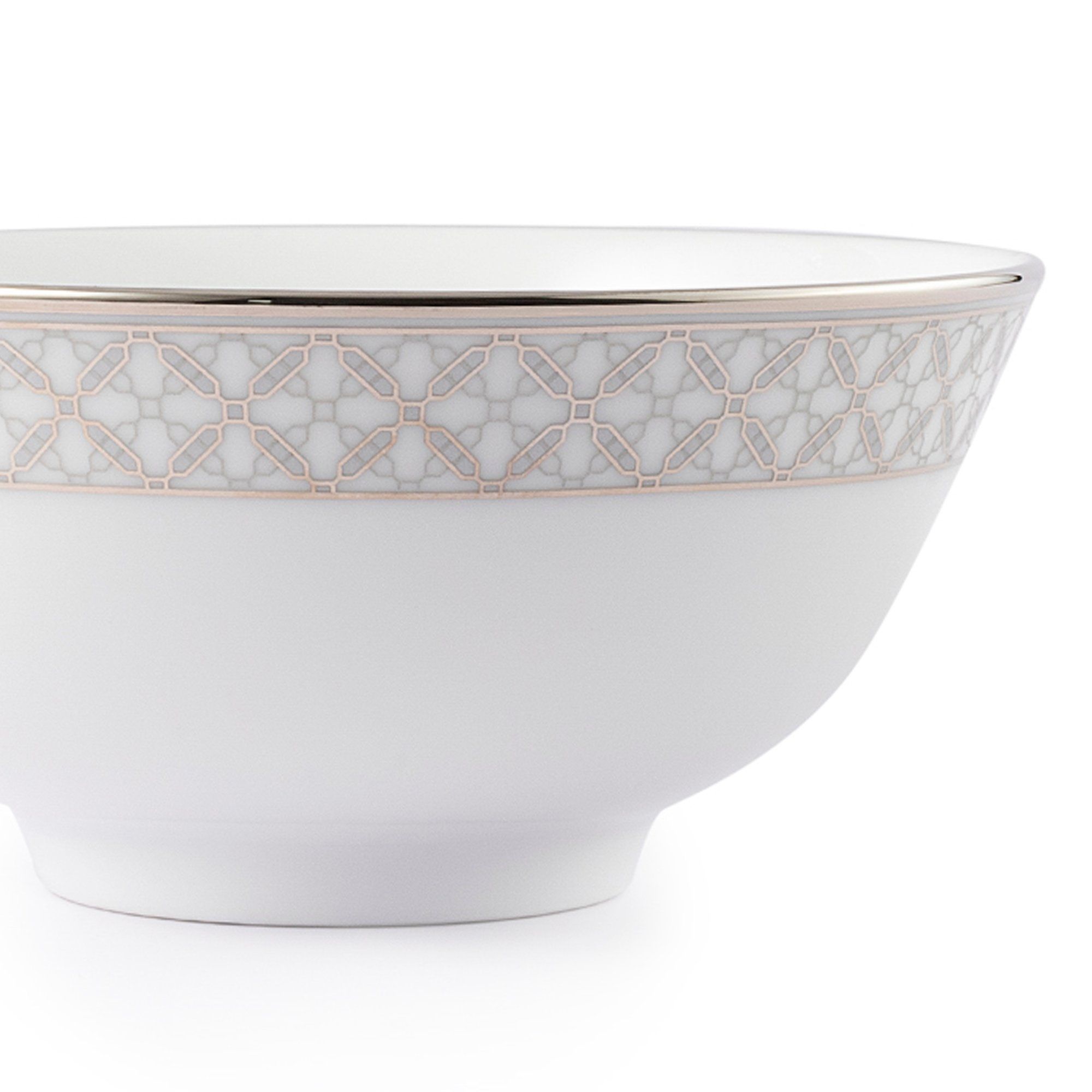  Bát (chén) 10,7cm dung tích 220ml đựng nước chấm, soup sứ trắng | City Table 1788L - 91482 