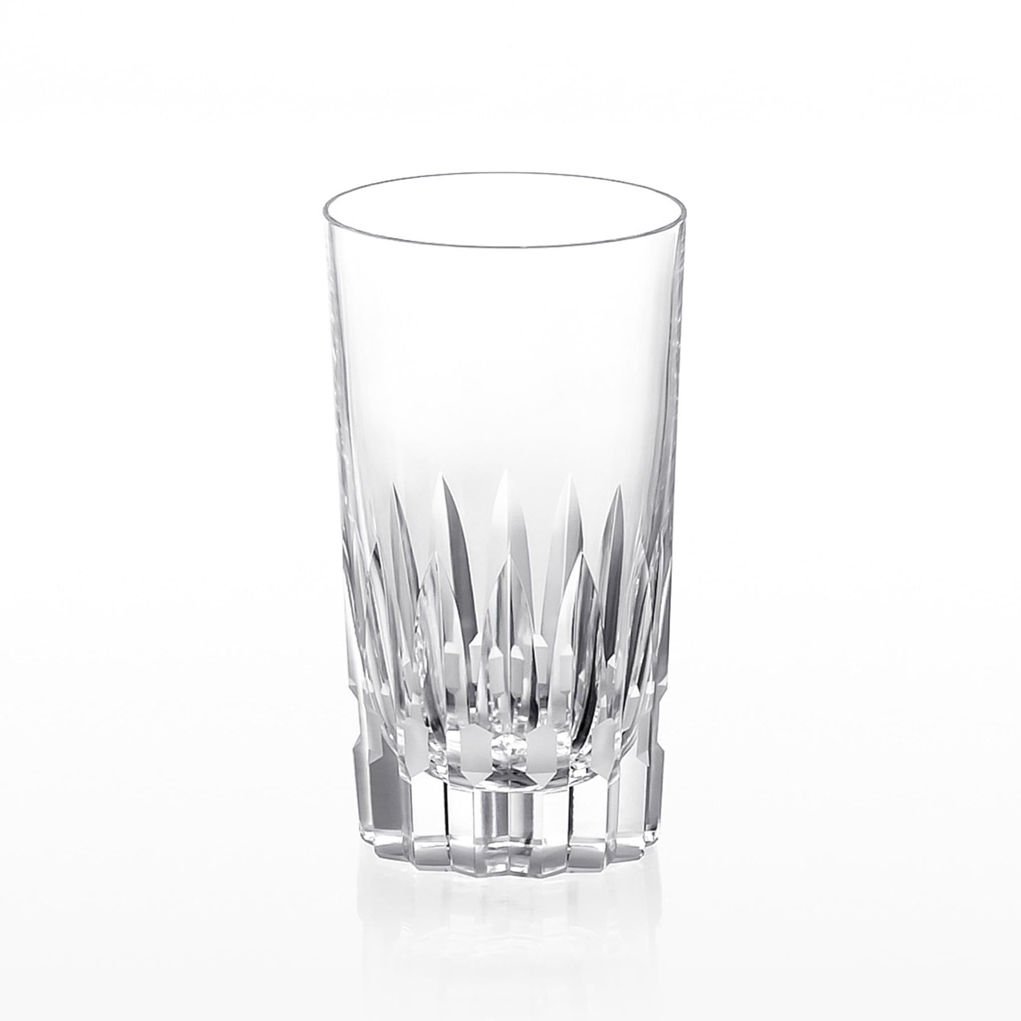  Ly (cốc) pha lê highball họa tiết Azekura dung tích 390ml | Kagami Crystal T726 - 312 