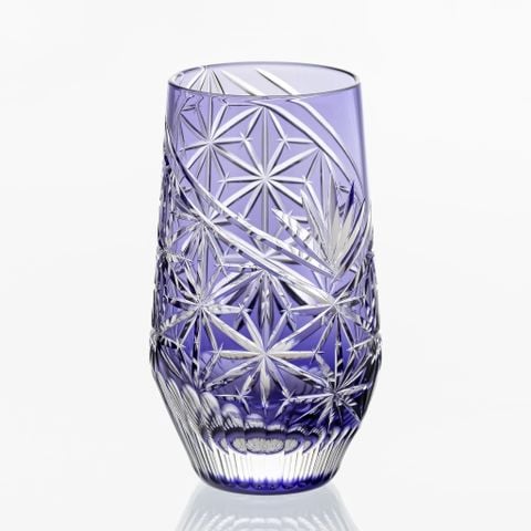  Ly pha lê tumbler Edo Kiriko 