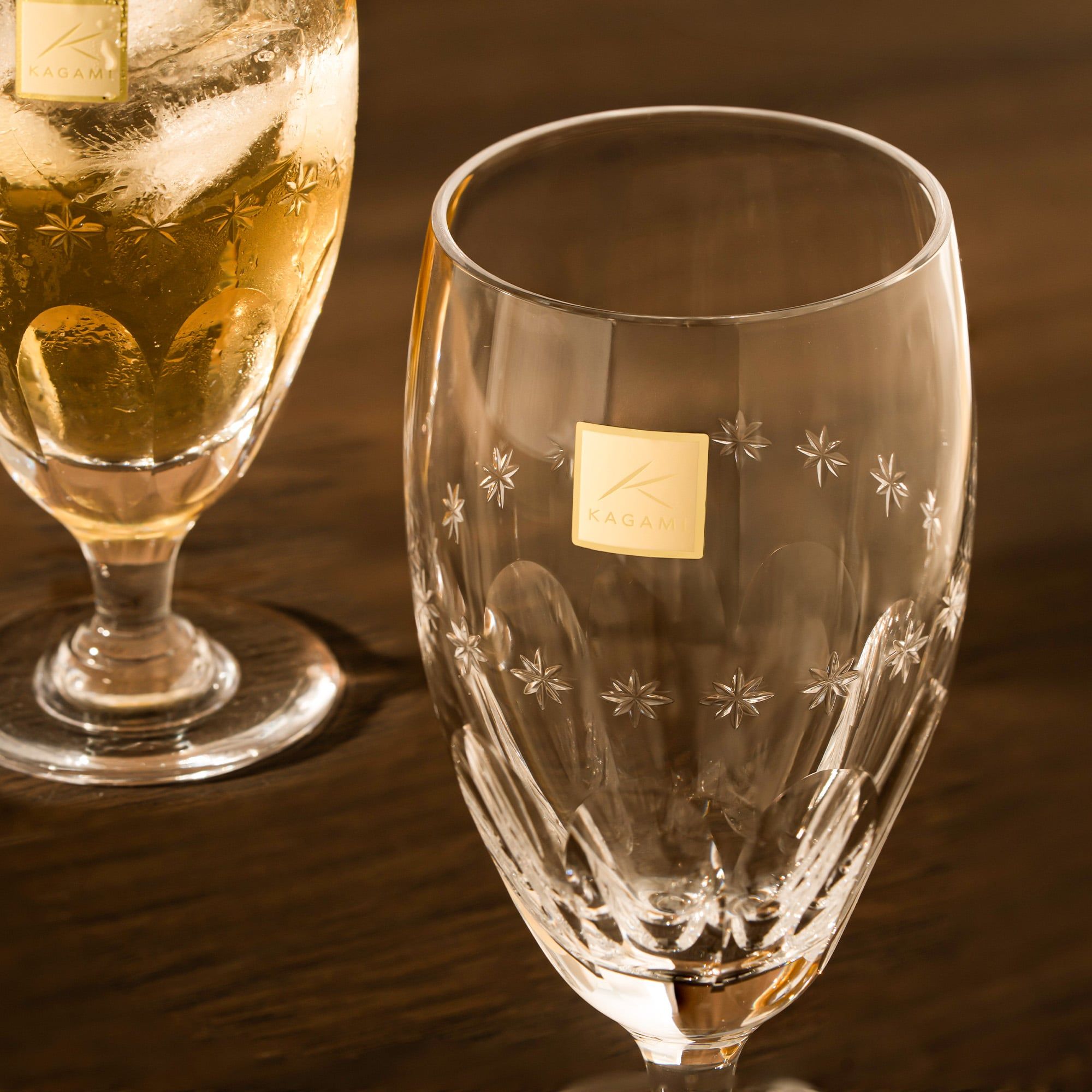  Ly (cốc) pha lê uống bia (beer glass) dung tích 160ml | Kagami Crystal KW144 - 1421 