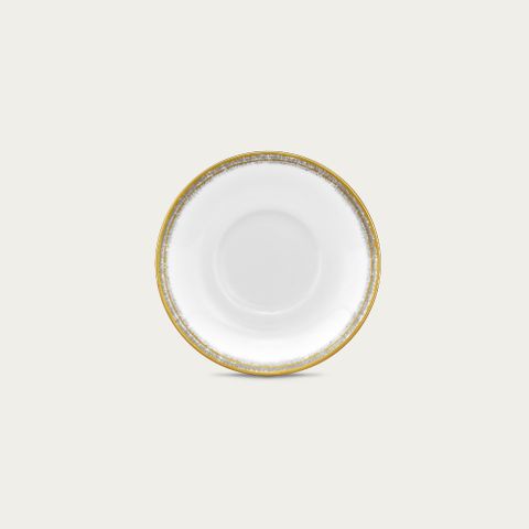  Đĩa lót chén (tách) trà dung tích 90ml, đường kính 12,1cm sứ xương | Haku 4959L - 97294S 
