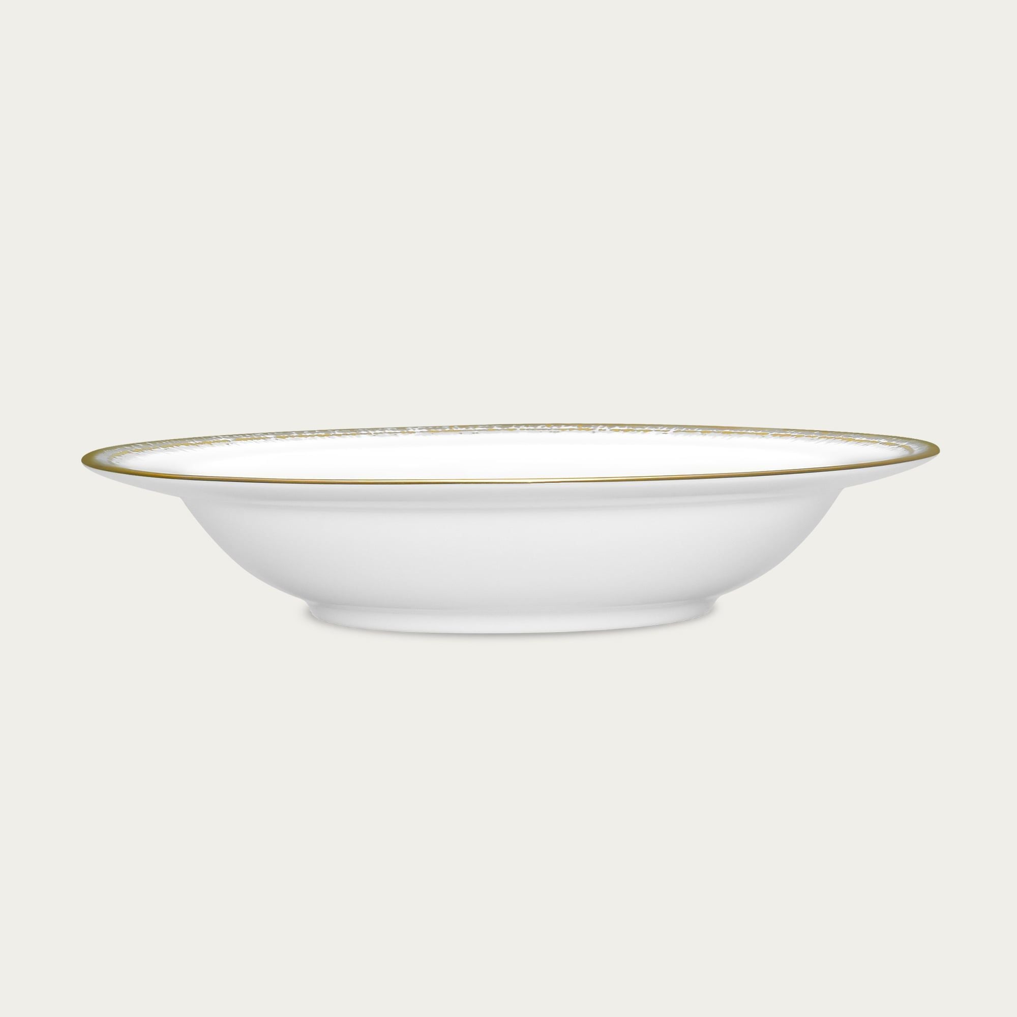  Đĩa sâu lòng cỡ vừa 24,7cm dung tích 430ml sứ xương | Haku 4959L - 93898 