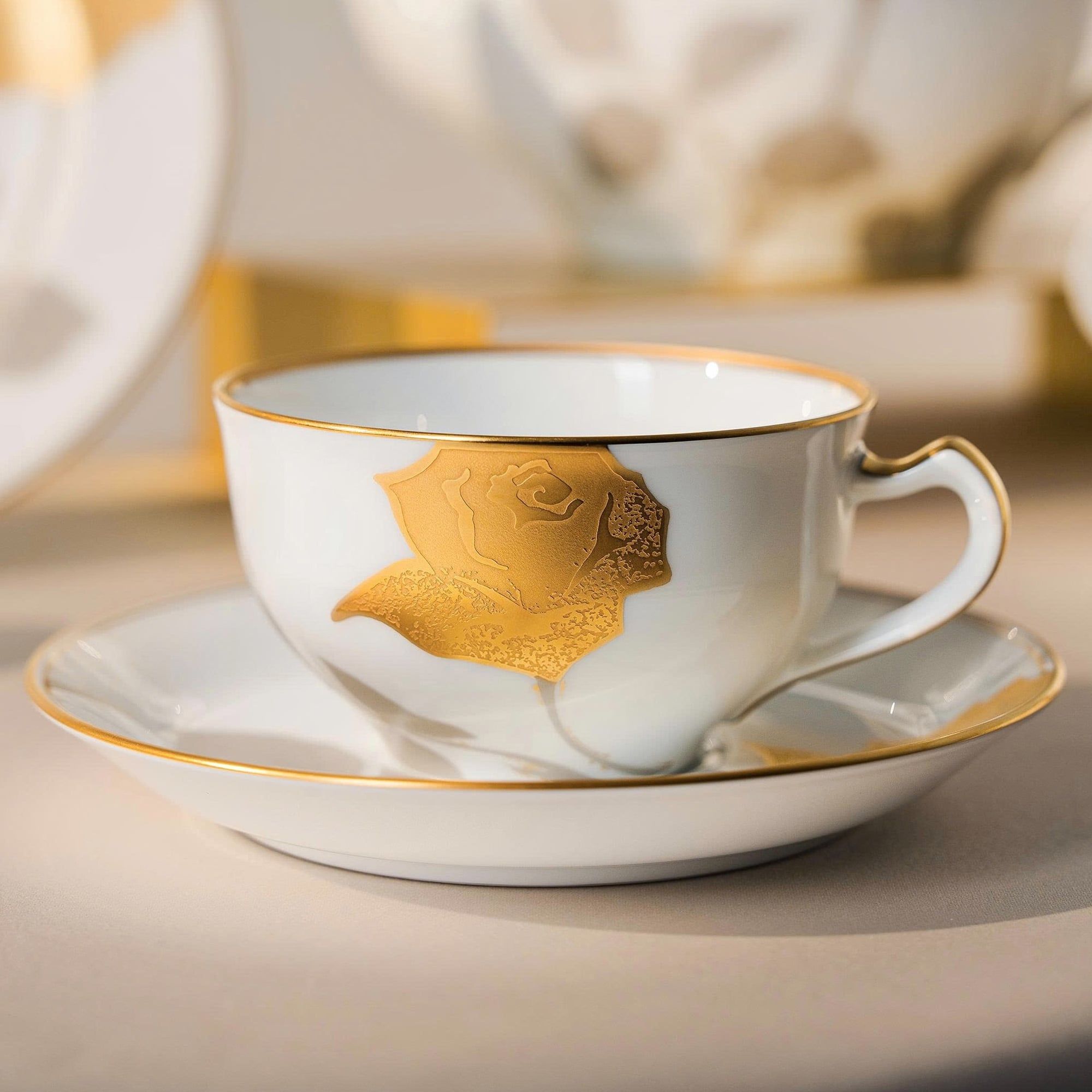 Bộ ấm chén uống trà 23 món sứ Nhật cao cấp | Gold Rose 2016 - 1MJ 