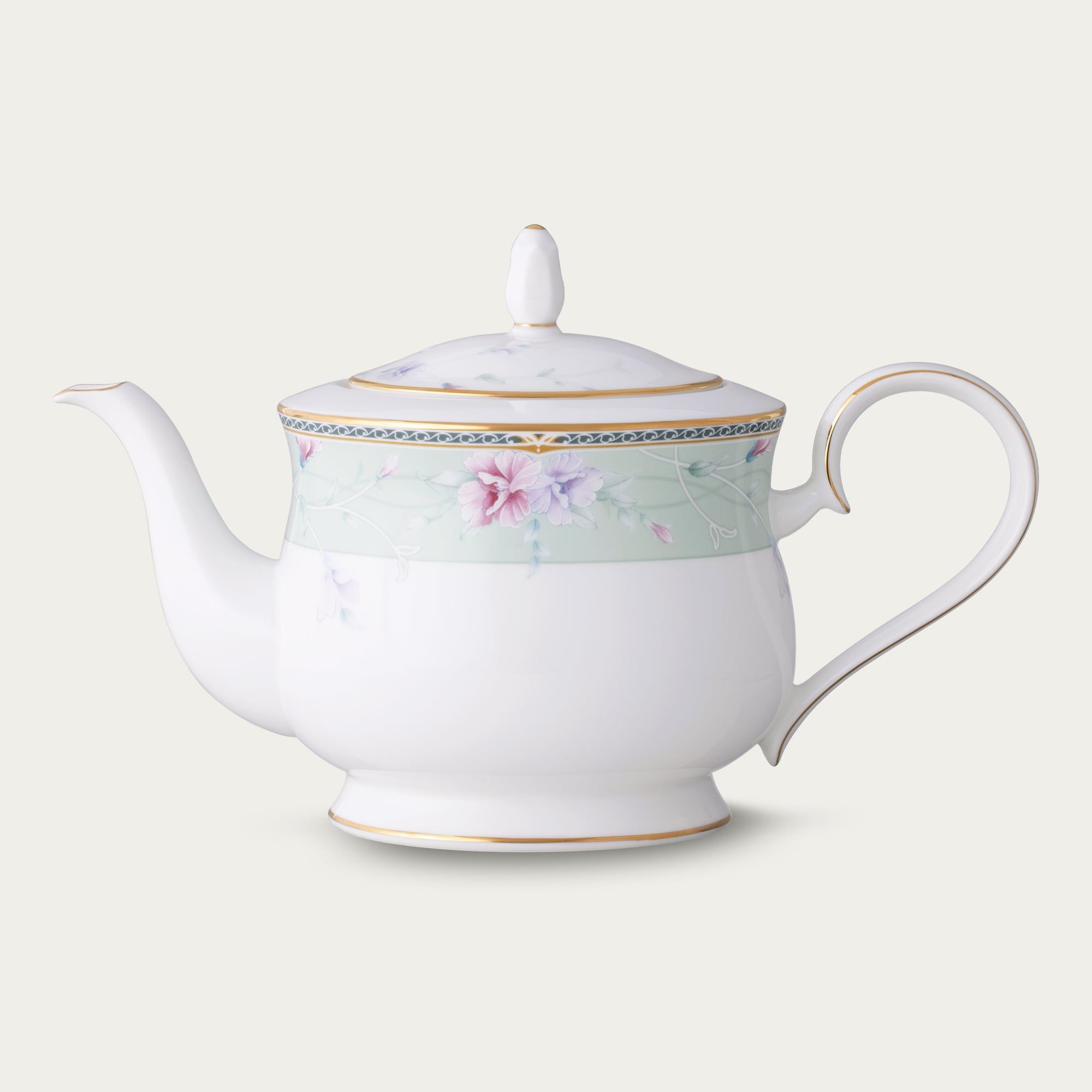 Ấm trà (bình trà) dung tích 1.300ml sứ xương | Spring Symphony 4998L - 97223 