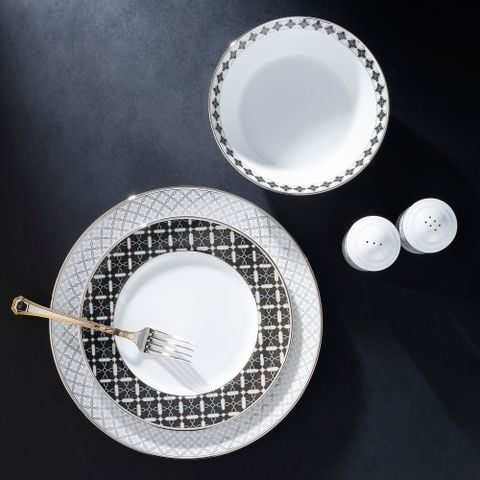  Đĩa tròn cỡ lớn đường kính 26,8cm sứ trắng | City Table 1788L - 91020 