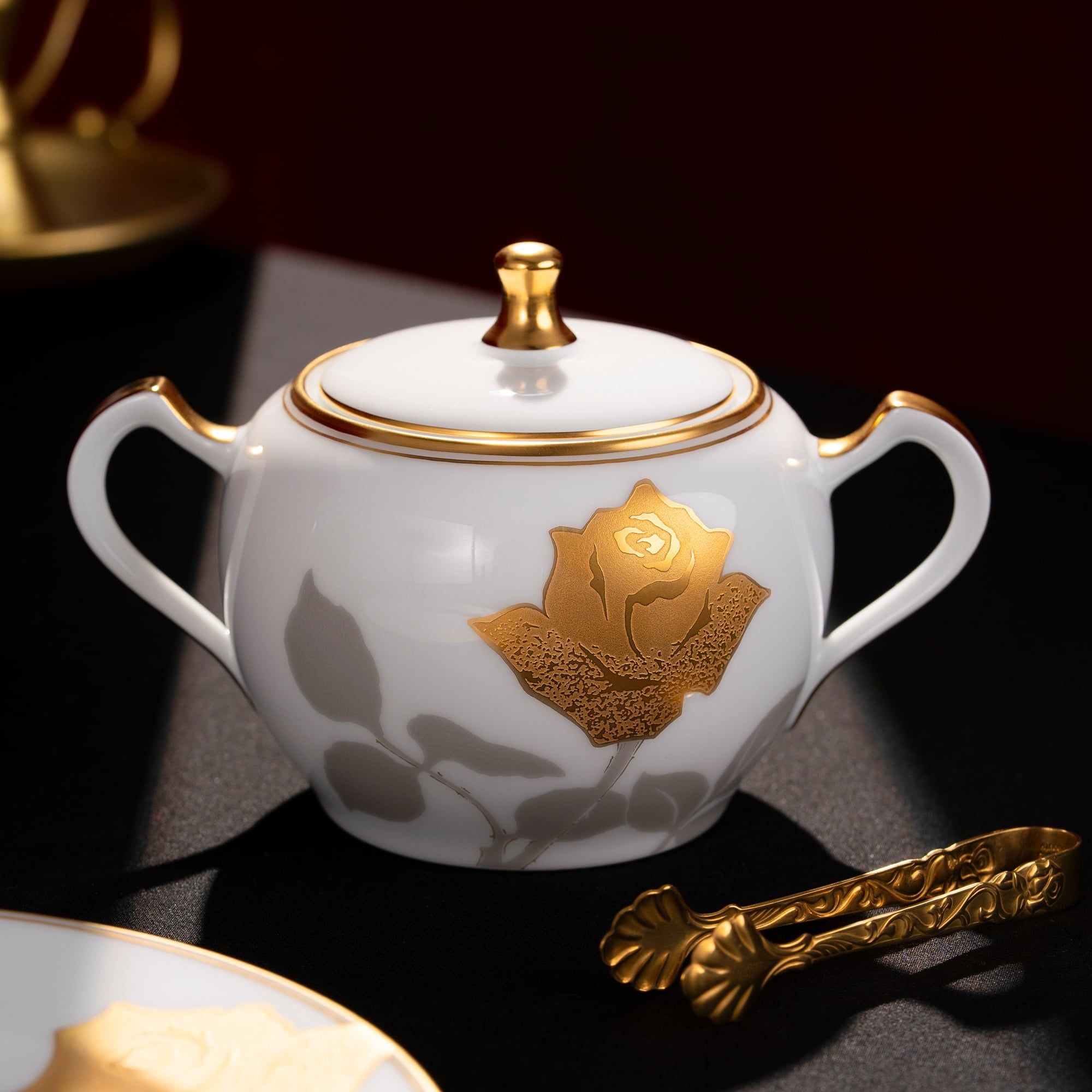  Bộ ấm chén uống trà 23 món sứ Nhật cao cấp | Gold Rose 2016 - 1MJ 