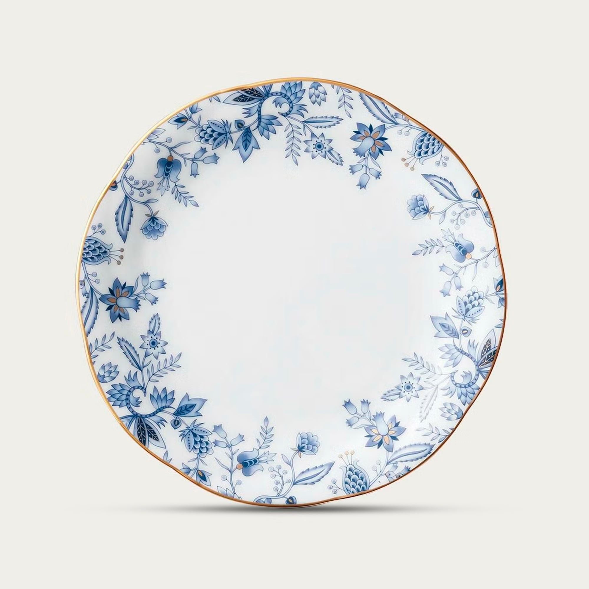  Đĩa tròn đường kính 18,5cm sứ xương | Blue Sorrentino 4562L - 59315A 