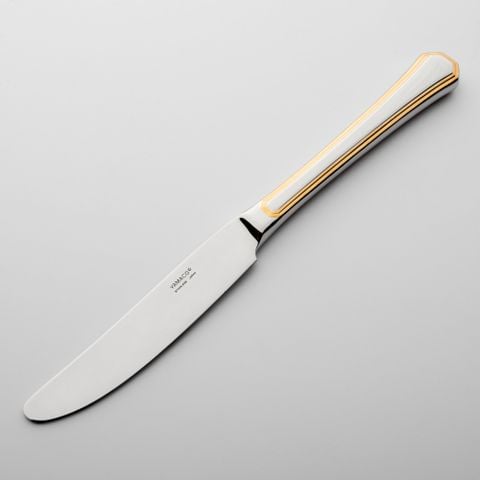  Dao Dessert cán rỗng siêu nhẹ mạ vàng dùng cho món chính & món tráng miệng dài 224mm | Yamaco Crystal Line G/A CRA - 08 