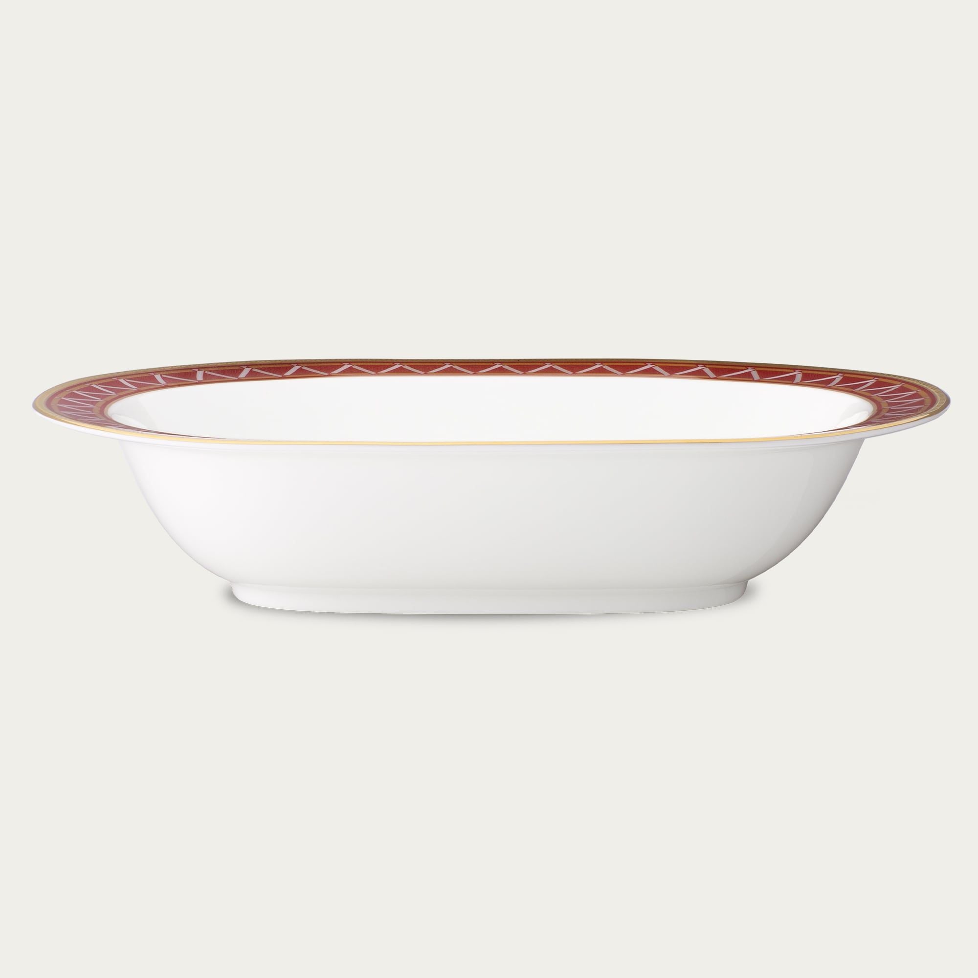  Bát canh (tô canh) oval 26,8cm dung tích 840ml sứ xương | Crochet 4966L - 97238 