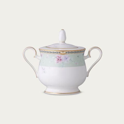  Bình (hũ) đường có nắp đậy dung tích 350ml sứ xương | Spring Symphony 4998L - 97227 