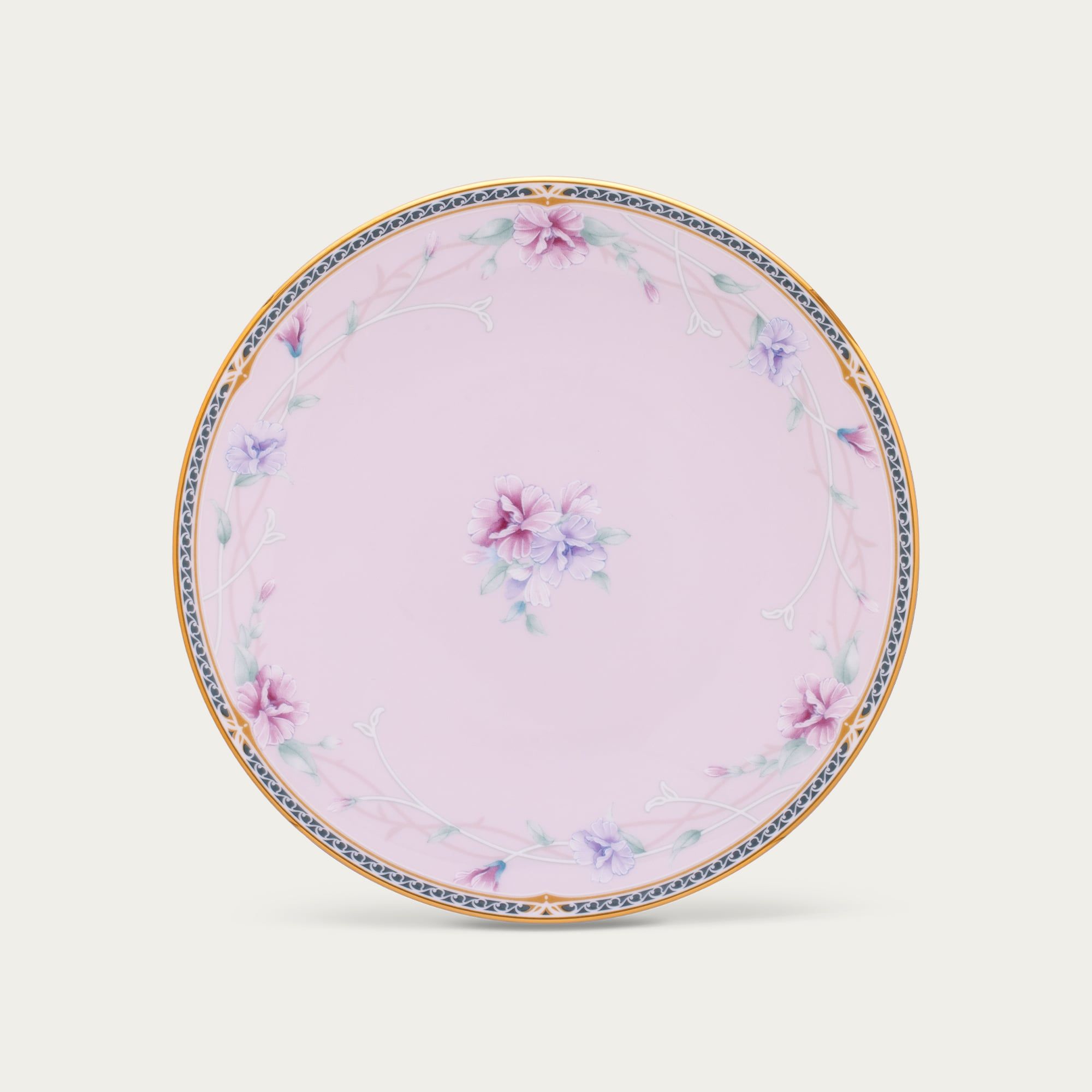  Đĩa tròn coupe cỡ vừa đường kính 21,5cm sứ xương | Spring Symphony 4998L - 97511 