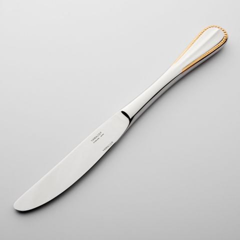  Dao Dessert cán rỗng siêu nhẹ mạ vàng dùng cho món chính & món tráng miệng dài 224mm | Yamaco Elegance G/A ELA - 08 