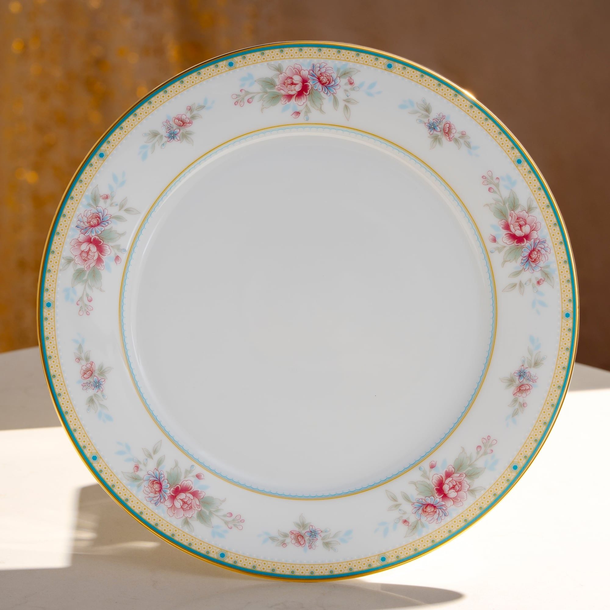  Đĩa tròn cỡ lớn đường kính 26,9cm sứ trắng | Flourishing Meadow M-677L - 91320 