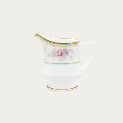  Bình (hũ) đựng sữa dung tích 260ml sứ trắng | Flourishing Meadow M-677L - 91128 