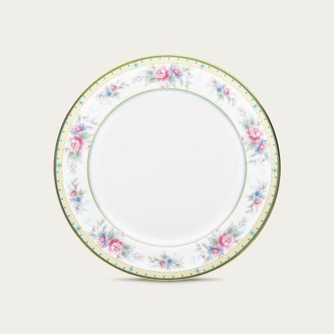  Đĩa tròn cỡ vừa đường kính 21,1cm sứ trắng | Flourishing Mdw M-677L - 91311 