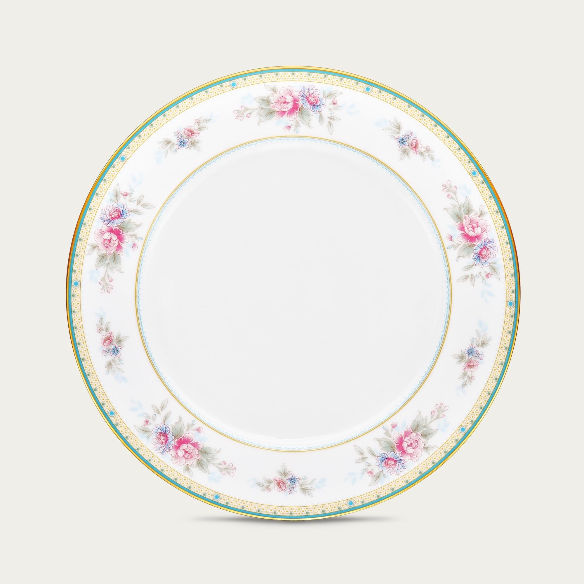  Đĩa tròn cỡ lớn đường kính 26,9cm sứ trắng | Flourishing Meadow M-677L - 91320 