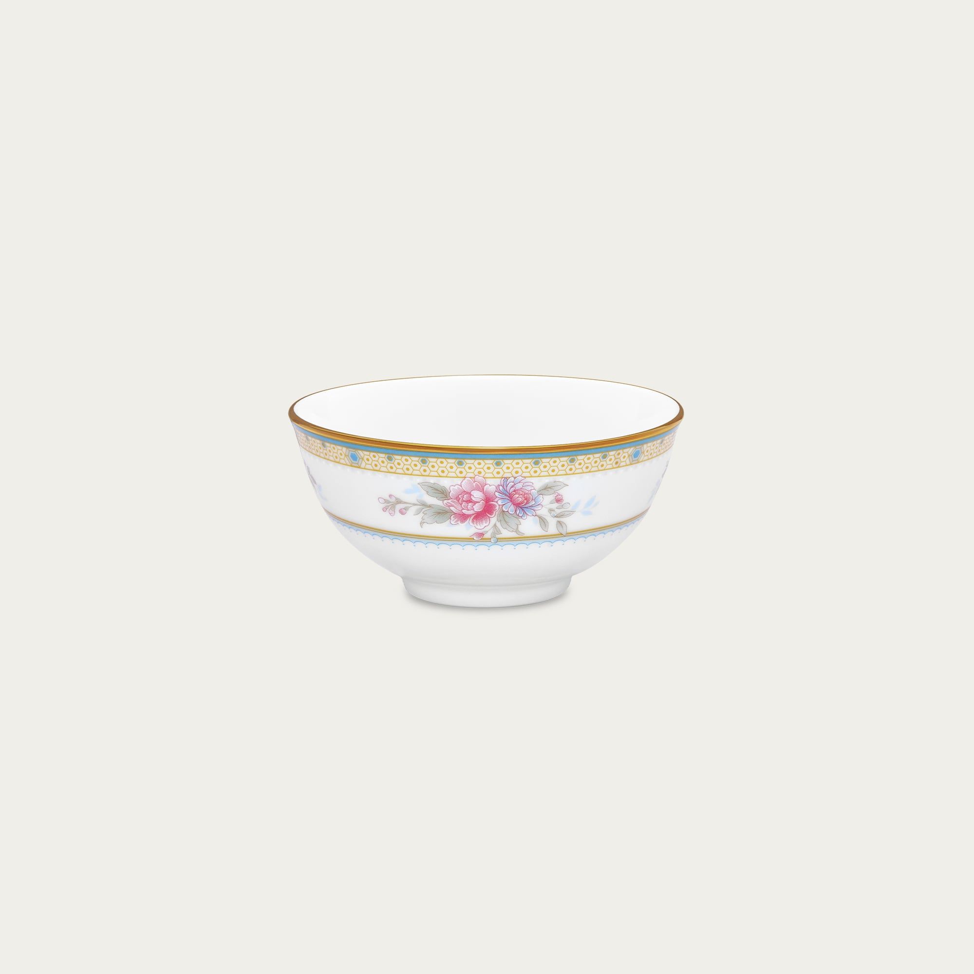  Bát cơm (chén cơm) 12,2cm dung tích 320ml sứ trắng | Flourishing Mdw M-677L - 91481 