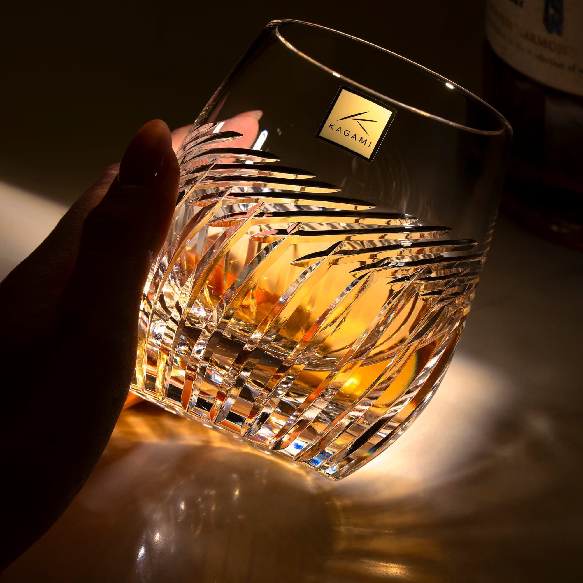  Ly pha lê rock glass 'Wheat Field' dung tích 250ml | Kagami Crystal T741 - 2807 
