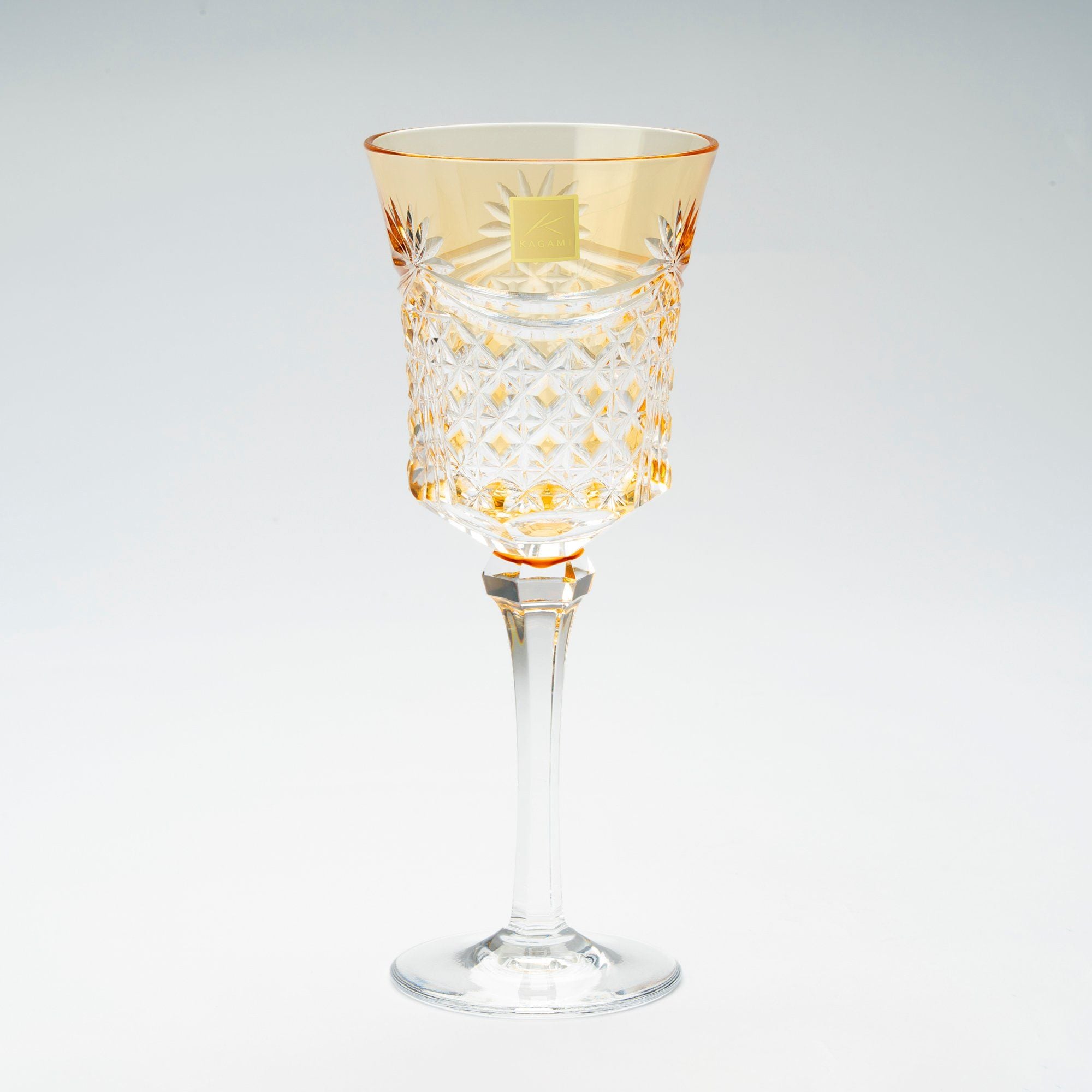  Bộ ly pha lê wine glass 05 màu xanh lá, đỏ, vàng, tím, xanh dương | Kagami KS3602 - 2835-5 