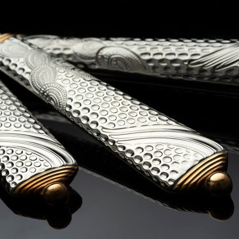  Bộ dao muỗng nĩa (dao thìa dĩa) 25 món mạ vàng dành cho 5 người | Yamazaki Byzantine G/A YBYAS - 25 