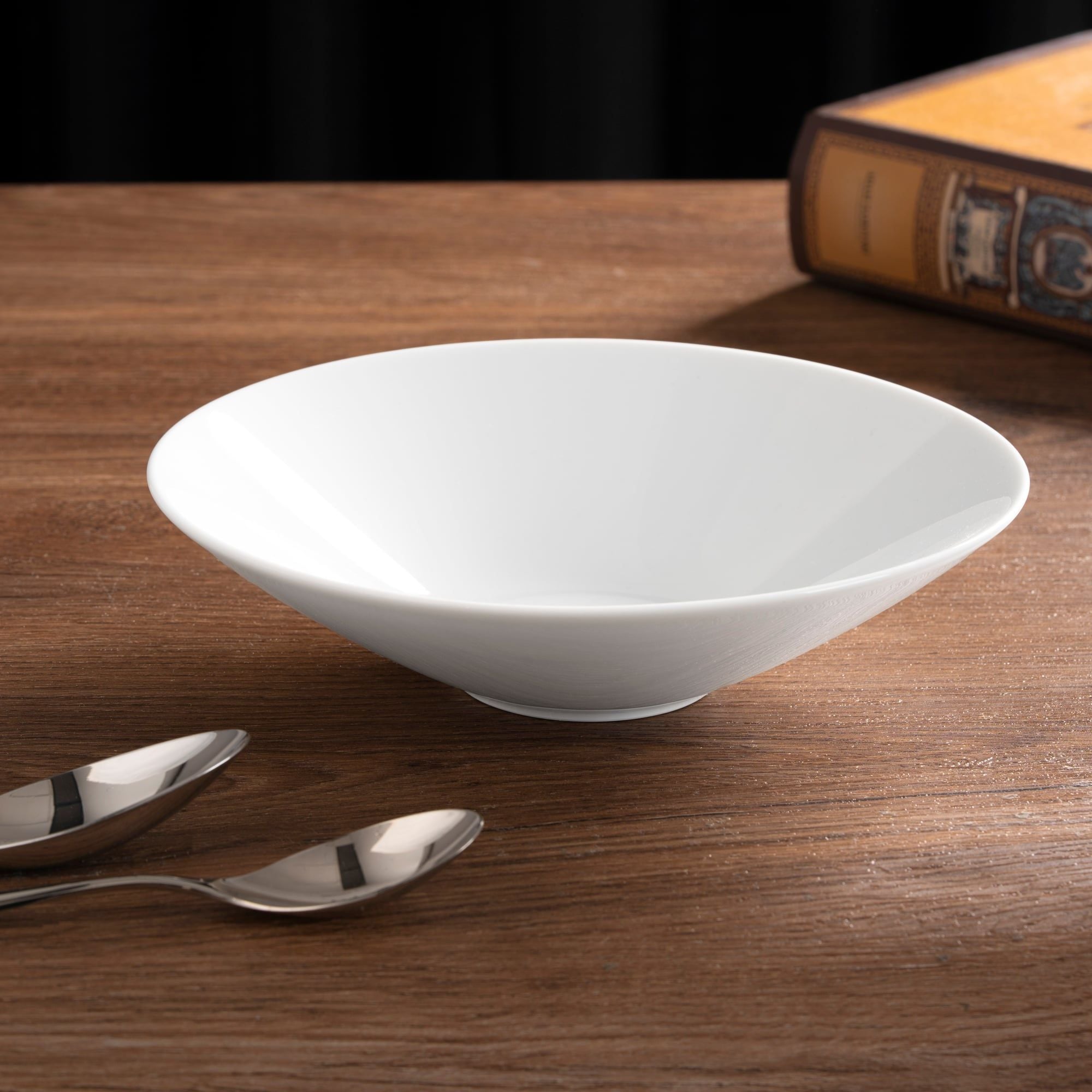  Bát (tô) đa năng 19,9cm dung tích 660ml đựng soup, đồ chiên xào sứ trắng | N4 1628L - 05502A 