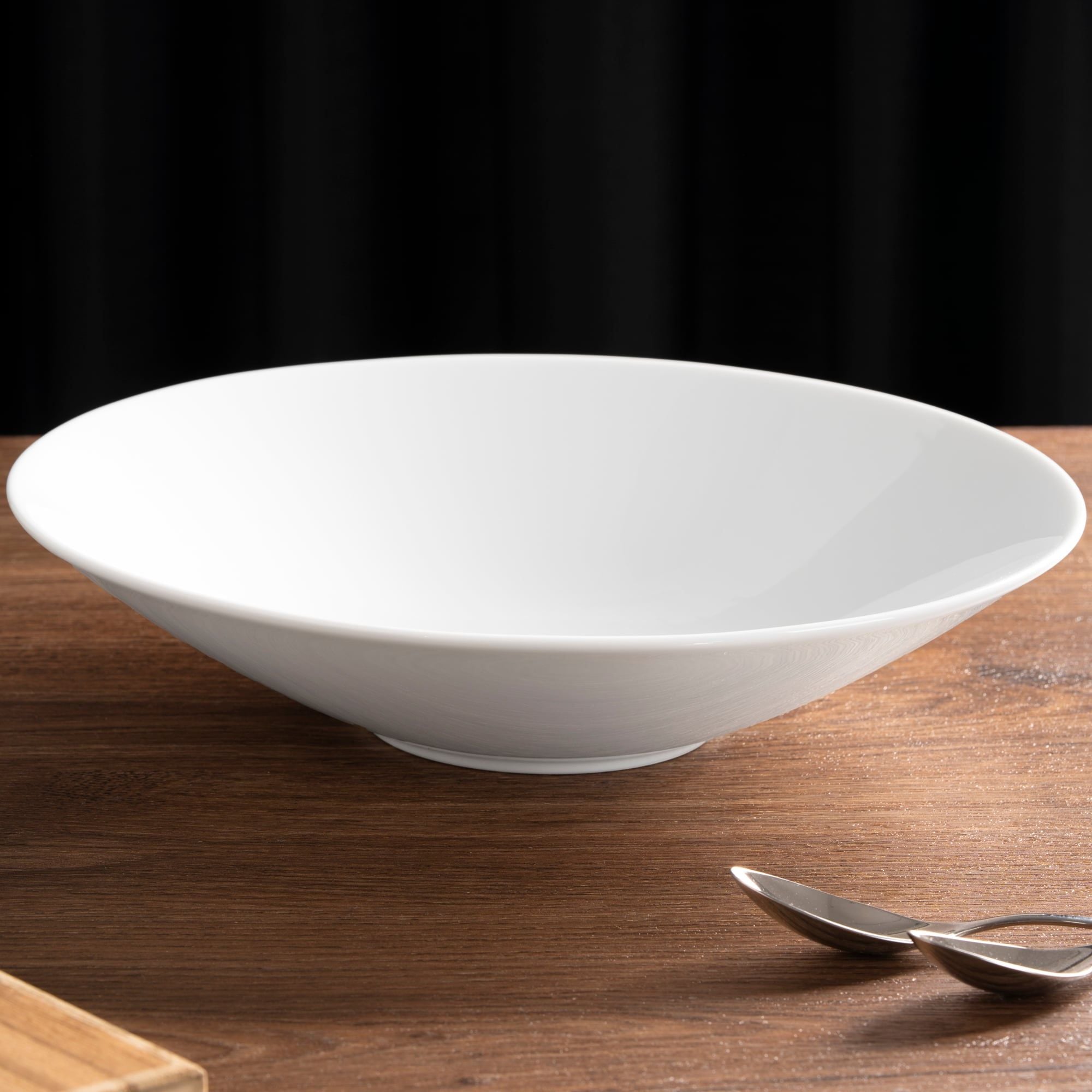  Bát (tô) đa năng 27,5cm dung tích 1.600ml đựng soup, đồ chiên xào sứ trắng | N4 1628L - 05505A 