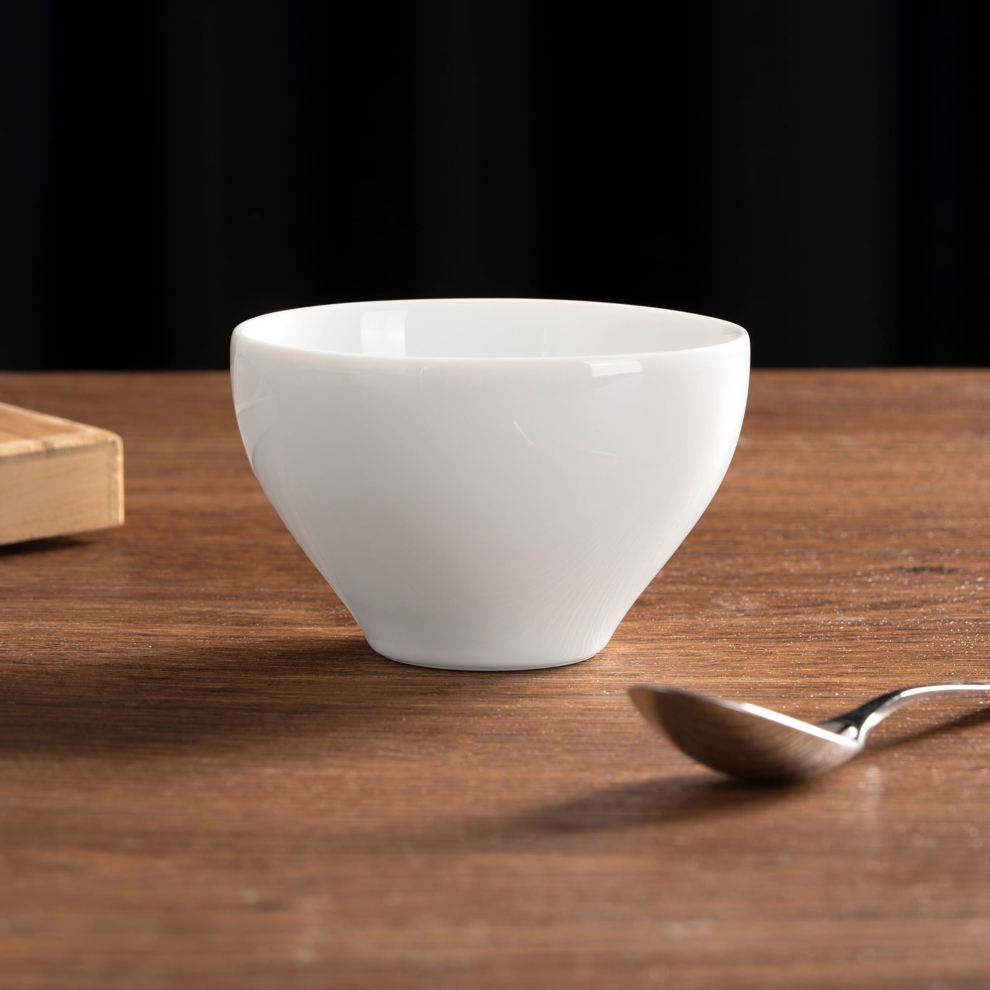  Bát cơm (chén cơm) 11,5cm dung tích 660ml sứ trắng | N4 1628T - 05507T 