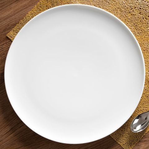  Đĩa tròn cỡ lớn đường kính 27,3cm sứ trắng | N4 1628L - 05524A 