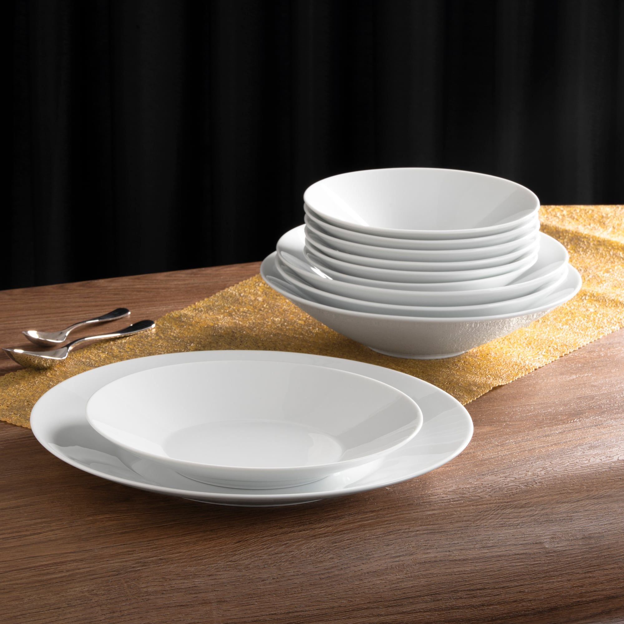  Đĩa sâu lòng 32,4cm dung tích 1.400ml sứ trắng | N4 1628L - 94548 