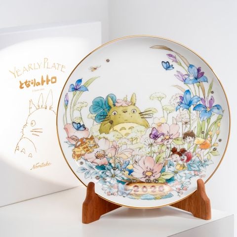  Đĩa tròn cỡ vừa Coupe đường kính 23,2cm sứ xương phiên bản 2026 | Totoro N-488L - Y50116A 