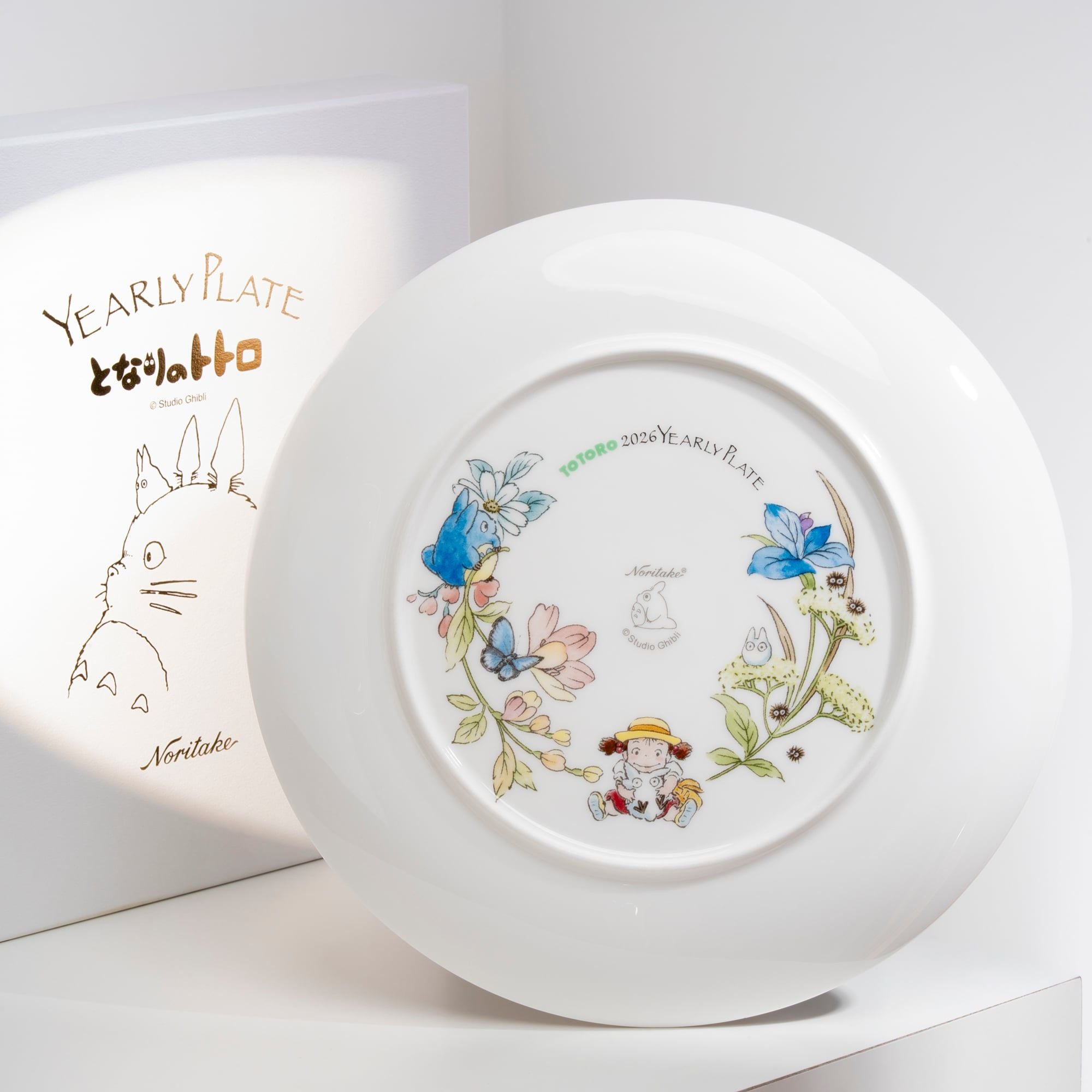  Đĩa tròn cỡ vừa Coupe đường kính 23,2cm sứ xương phiên bản 2026 | Totoro N-488L - Y50116A 