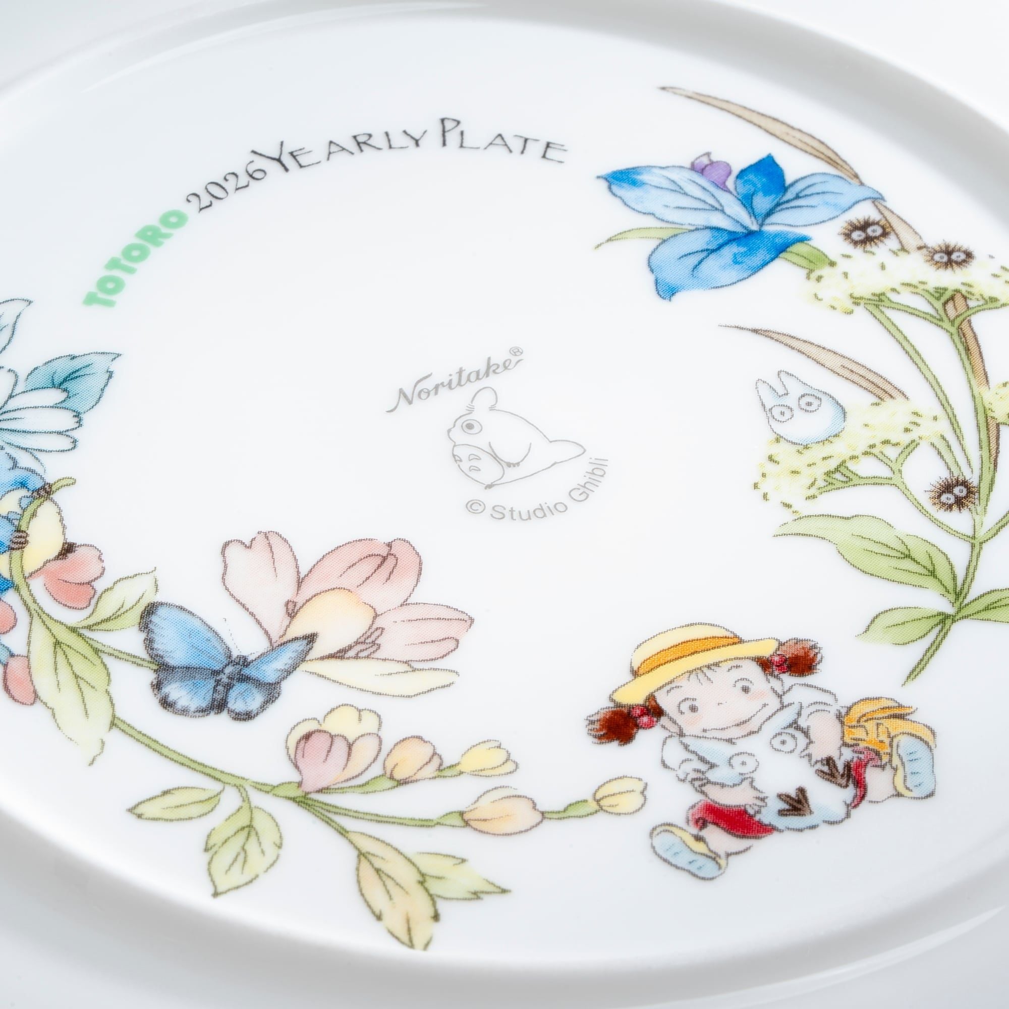  Đĩa tròn cỡ vừa Coupe đường kính 23,2cm sứ xương phiên bản 2026 | Totoro N-488L - Y50116A 