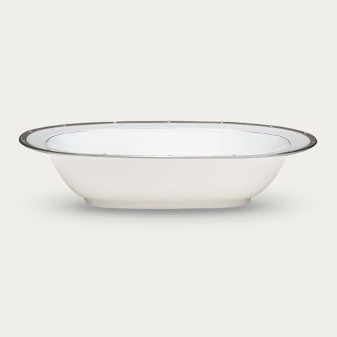  Bát canh (tô canh) oval 26,8cm dung tích 840ml sứ xương | Rochelle Platinum 4795L - 97238 
