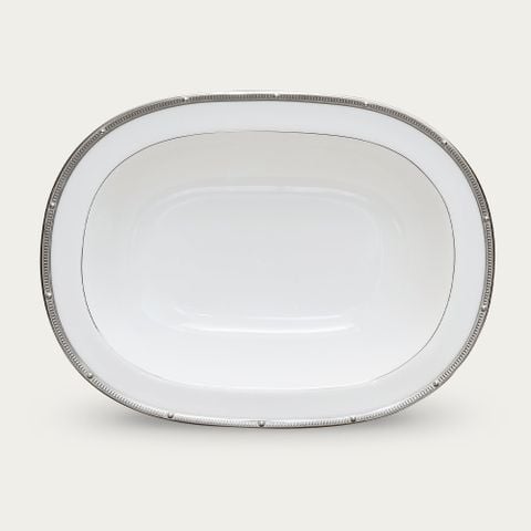  Bát canh (tô canh) oval 26,8cm dung tích 840ml sứ xương | Rochelle Platinum 4795L - 97238 